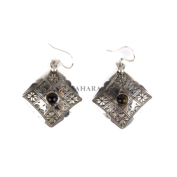 Tuareg Earring, Earring Tuareg, African Earring, Moroccan Earring, Dangle Earring, Vintage Earring, Handmade Artisan Earring, 925 Silver