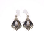 Tuareg Earring Silver, Tribal Moroccan Jewelry Ethnic, African Cross Handmade, Vintage Gypsy