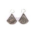Tuareg Earring, Earring Tuareg, African Earring, Moroccan Earring, Ebony Earring, Vintage Earring, Handmade Artisan Earring, 925 Silver
