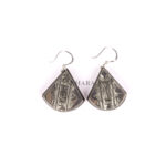 Tuareg Earring, Earring Tuareg, African Earring, Moroccan Earring, Ebony Earring, Vintage Earring, Handmade Artisan Earring, 925 Silver