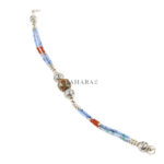Turquoise, Red Coral, Bracelet Tibetan Silver Handmade Beaded Jewelry Ethnic Tribal Nepalese Bracelet Nepali