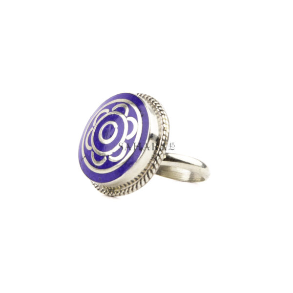 Lapis Lazuli Ring, Tibetan Ring, Handmade Tibetan, Tibetan Jewelry