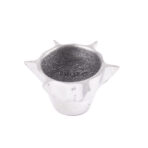 Mortar and Pestle Sets Mehraz Handmade Silver mortar and pestle in new look Authentic Moroccan Craftsmanship.